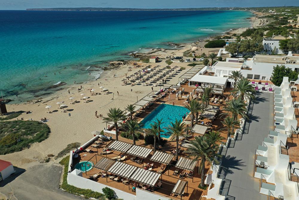 Riu La Mola Hotel Playa Migjorn Exterior foto