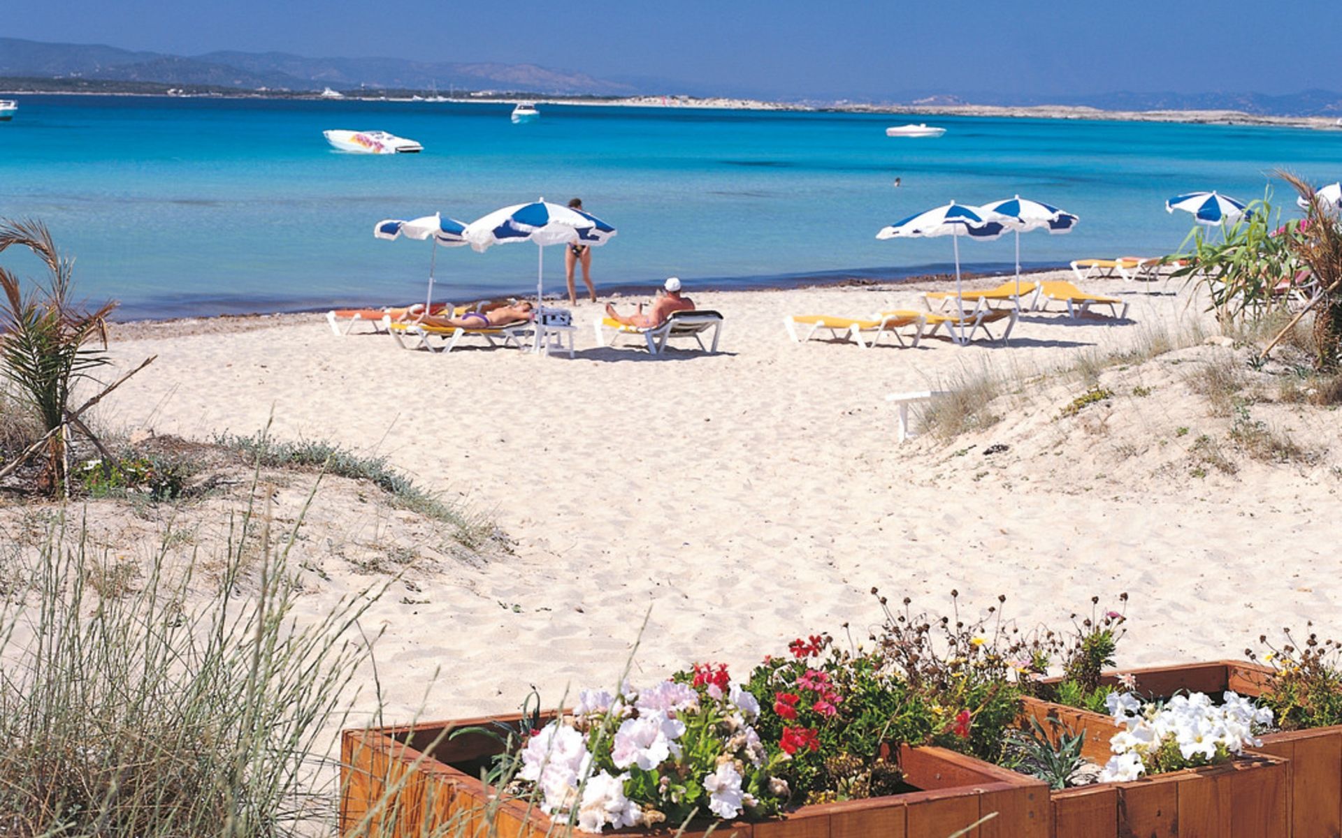 Riu La Mola Hotel Playa Migjorn Exterior foto