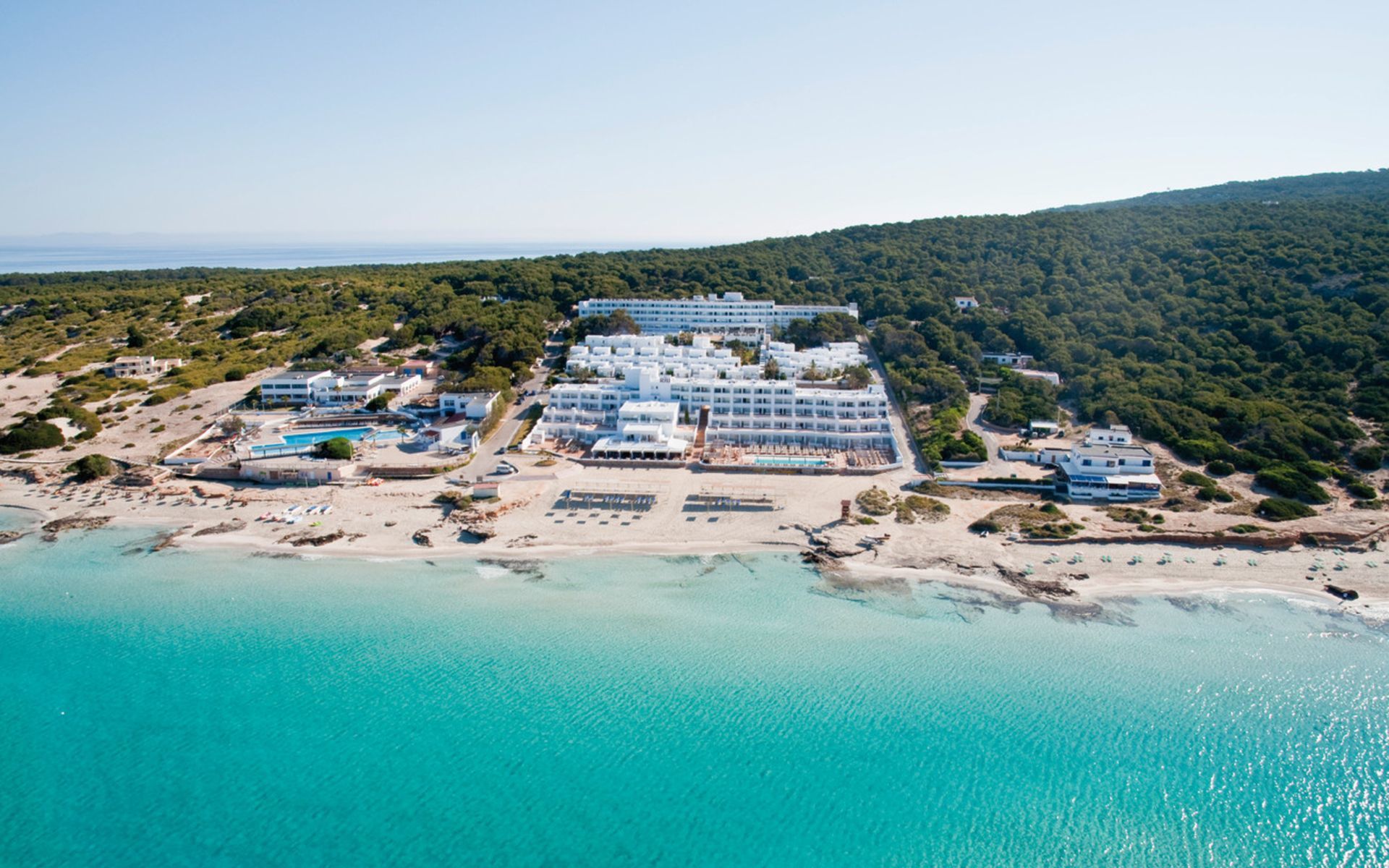 Riu La Mola Hotel Playa Migjorn Exterior foto