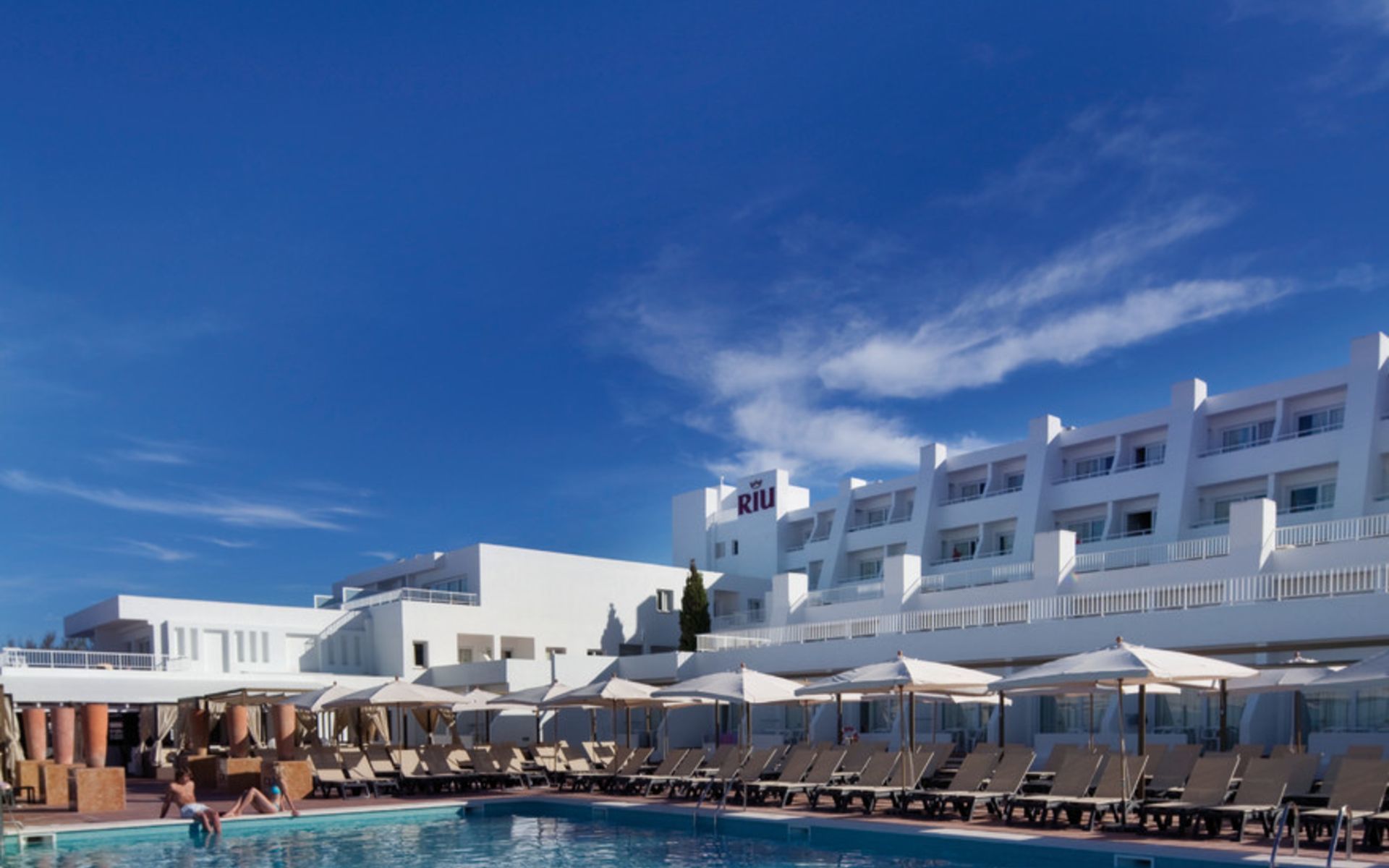 Riu La Mola Hotel Playa Migjorn Exterior foto